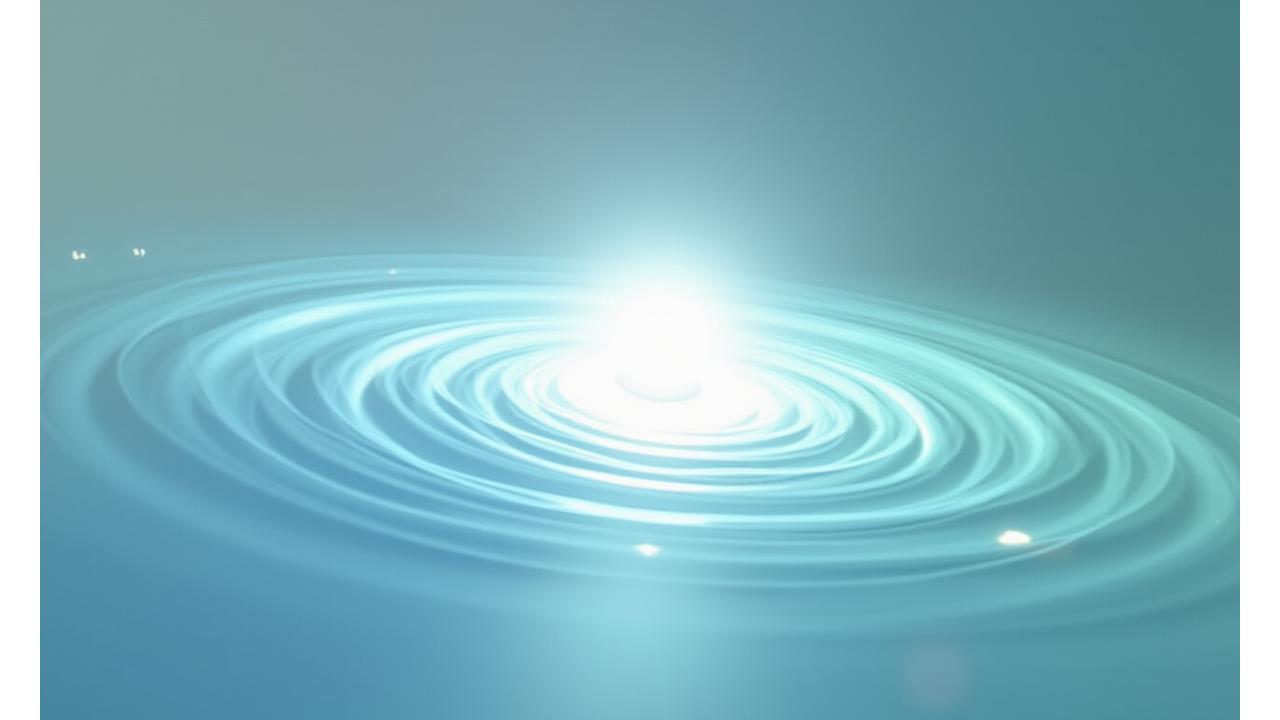 Abstract illustration of radiating glow from a central point, symbolizing growth and positive impact within a community.