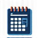 Calendar icon with a person silhouette, denoting scheduled expert-led discussions.