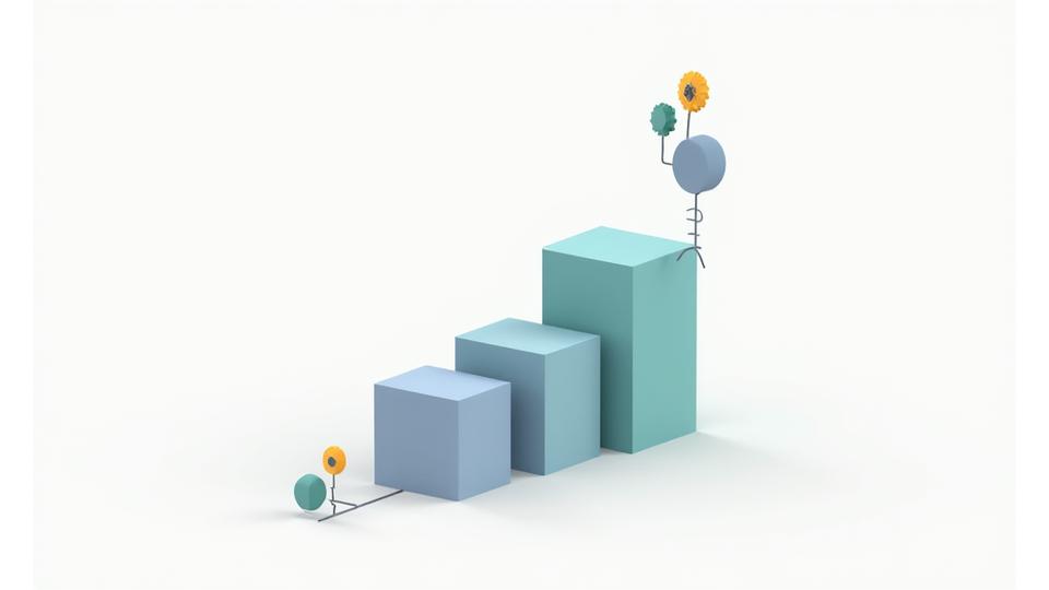 Clear, easy-to-understand infographic illustrating value for money and benefits of corporate wellness packages, with visual elements of growth and savings.