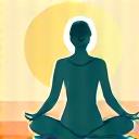 A vibrant image of a mature adult gracefully practicing yoga outdoors, symbolizing healthy aging and vitality