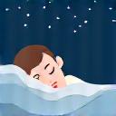 A tranquil image of a person sleeping deeply, with subtle rays of dawn breaking through a window, symbolizing sleep optimization