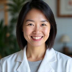 Portrait of Dr. Evelyn Reed, a Registered Dietitian with a warm, approachable smile.